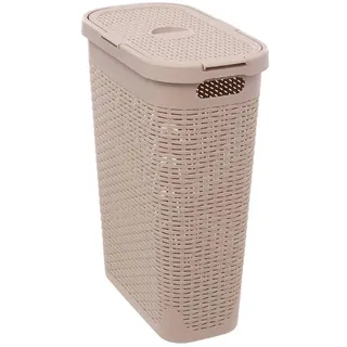 5five simply smart 5five Wäschekorb hoch aus Kunststoff 40 l