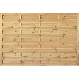 Tetzner & Jentzsch Sichtschutzelement 180 x 120 cm Braun Holz