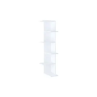 VCM Balos XL Wandregal 37 x 37 x 140 cm Weiß