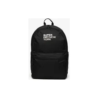 Superdry City Montana 16L Rucksack schwarz/weiß
