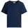 Slim Fit T-Shirt aus reiner Baumwolle Marine XL
