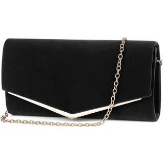 BAIGIO Abendtasche Damen Glitzer Damen Clutches Blau Brauttasche Elegante Clutch Schultertasche Tasche für Hochzeit Party Cocktail