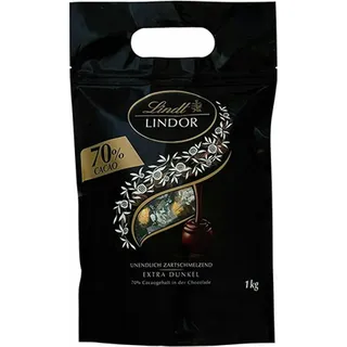 Lindt Lindor Kugeln Extra Dunkel 70% 1 kg