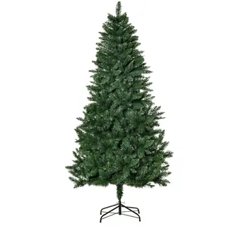Homcom Künstlicher Weihnachtsbaum Grün 180 cm
