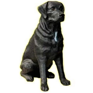 XL Premium Labrador in lebensgross 70cm hoch Hund Garten Deko Figur inkl. Spedition