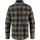Singi Heavy Flannel Hemd Dark Navy/Buckwheat Brown XXXL