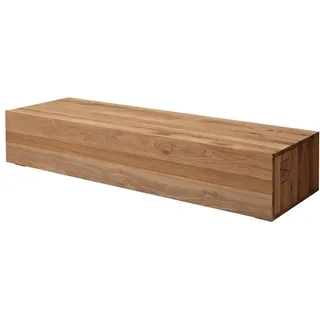 MASSIVMOEBEL24.DE Frankfurt TV-Lowboard 160x52x32 cm Braun Holz
