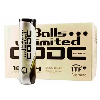 Tennisbälle - Balls Unlimited Code Black 25x4er Balldose