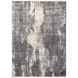Novel Teppich, Grau, Textil, Abstraktes, rechteckig, 240x290 cm, für Fußbodenheizung geeignet, pflegeleicht, Teppiche & Böden, Teppiche, Moderne Teppiche
