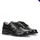 Lace-up Schuh mit glattem Finish schwarz 41