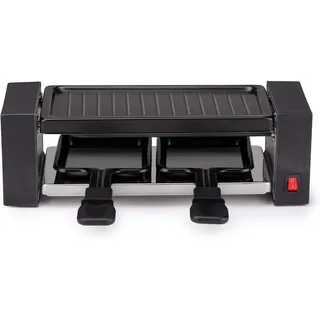 Alpina Gourmet-Set 400 W Raclette und Grill schwarz