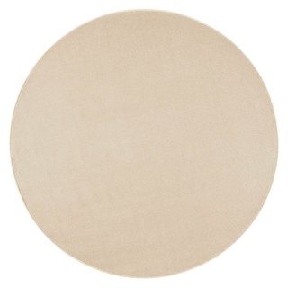 Teppich Teppich Nasty rund creme, HANSE Home, rund, Höhe: 8.5 mm weiß Ø 200 cm x 8.5 mm