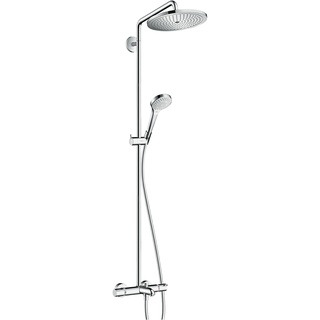 Hansgrohe Croma Select S Showerpipe 280 1jet mit Wannenthermostat Chrom - 26792000