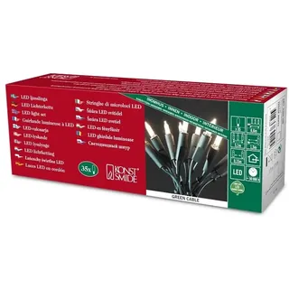 Konstsmide Mini-Lichterkette LED 5,1 m Warmweiß