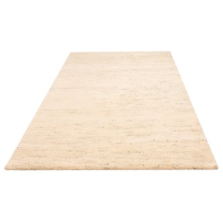 Wollteppich Malia, andas, rechteckig, Höhe: 24 mm, reine Wolle, echter Berber-Teppich, handgeknüpft grau 200 cm x 300 cm x 24 mm