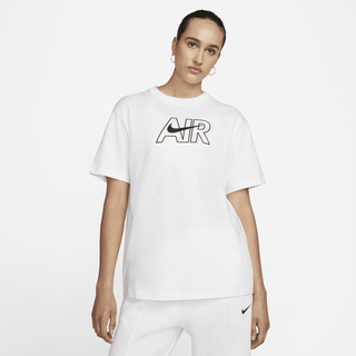 Nike Sportswear Damen-T-Shirt - Weiß, XXL (EU 52-54)