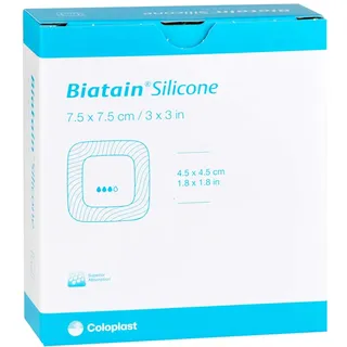 Avitamed GmbH BIATAIN Silicone Schaumverband 7.5x7.5 cm 10 st
