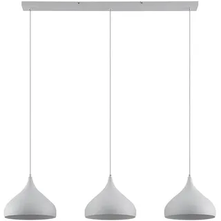 LINDBY Elamira 3-flg. 133 cm rund weiß