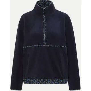 Cecil Fleece Pullover Leo Blau L
