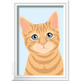 Ravensburger Malen nach Zahlen Niedliche Katze 1 St. mehrfarbig