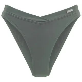 LASCANA Bikini-Hose Damen Grün 40