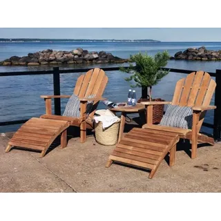 Brafab Margariti-Kastos Loungeset aus Teakholz