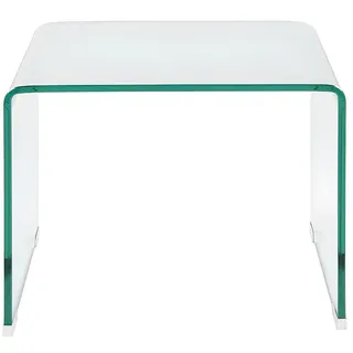 vente-unique Nachtschrank Suzana 50 x 40 x 40 cm Transparent
