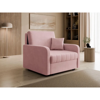Mirjan24 Schlafsessel, Rosa, Metall, 1-Sitzer, 102x85x98 cm, Wohnzimmer, Sessel, Schlafsessel