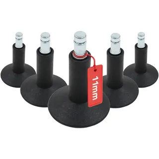 HJH Office Bodengleiter 619004 11 mm x 65 mm