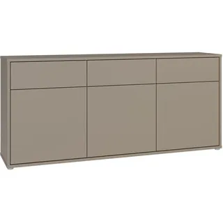 Forte Alice Springs 184,2 x 83,1 x 41,5 cm Taupe / Schwarz