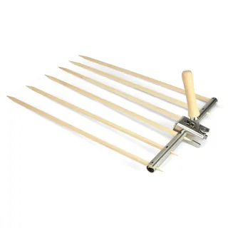 Grillrost.com Das Original Grillrost 395 cm x 600 cm x 230 cm Silber