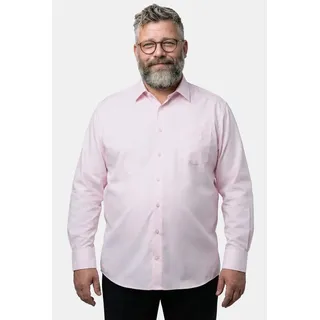 Men Plus by Happy Size Men Plus Herren Hemd Rose XXL - XXL