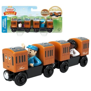 Thomas & Friends Spielzeug-Eisenbahn Annie & Clarabel Holzeisenbahn GGH17 Thomas & seine Freunde bunt