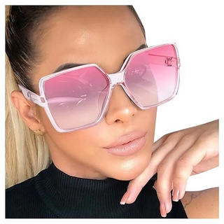 SOTOR Sonnenbrille Unisex Sonnenbrille Sonnenbrille Damen Polarisiert UV380 Schutz (1-St., Vintage Brille für Herren und Damen) mit Großer Rahmen Polarisierte Sonnenbrille Retro rosa