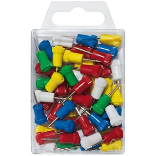 Wedo Pinnnadeln farbsortiert, 50 St.