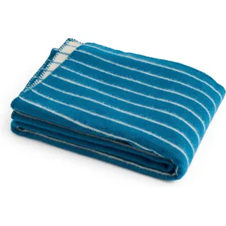 Outdoor Market Picknickdecke gestreift 130 x 180 cm, blau