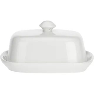 La Porcellana Bianca la Porcellana "Terrine Butterdose, weiß, 14 x 11 cm,