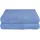 Duschtuch 2 x 70 x 140 cm hellblau