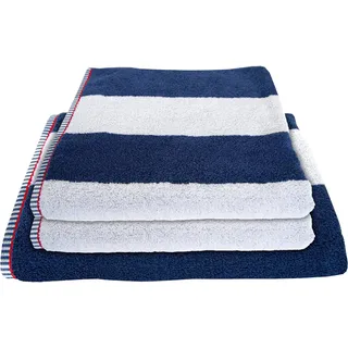 Dyckhoff Maritim Duschtuch 70 x 140 cm blau