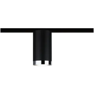 Paulmann URail Schienenspot Tube max. 10W GU10 Schwarz matt/Chrom