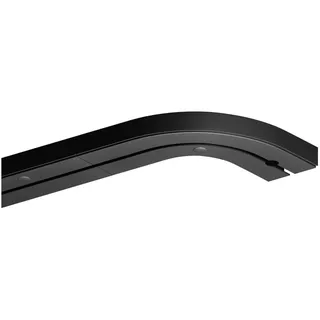 BestLivings Gardinenschiene 1-läufig Ø 0 mm 90 cm Schwarz