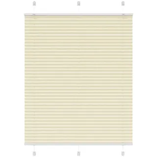 vidaXL Plissee 105 x 150 cm Creme