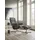 Microfaser 83 x 102 x 74 cm dark grey dinamica