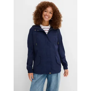 bonprix Allwetterjacke blau 52