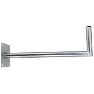 PremiumX 75cm Wandhalter Stahl verzinkt Ø 48mm Winkel Wand-Halterung für Satelliten-Schüssel SAT-Antenne