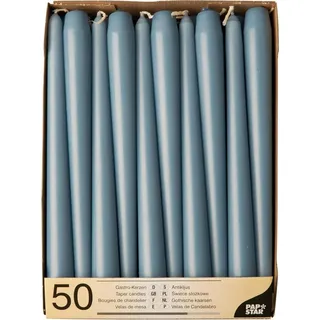 Papstar 88342, Rund, Blau, 7 h, 50 Stück(e) - Blau