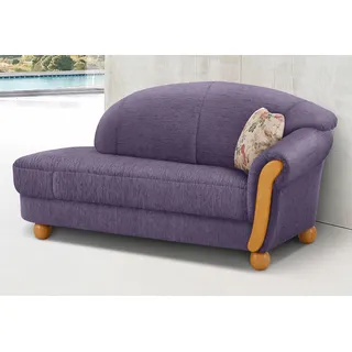 Home Affaire "Milano, bequemes solitär Sofa im Landhaus-Stil, B/T/H 181/79/83cm", lila (flieder), B:181cm H:83cm T:79cm, Chenille (70% Polyacryl, 30% Polyester);Chenille (70% Polyacryl, 30% Polyester) auf Korpus und Zierkissen, Sitz und Rücken im