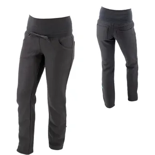 balu Outdoor-Hose aus Wolle, Walkhose Frauen, Wollhose Frauen, Hose 100% Schurwolle, Schwarze Wollwalkhose, Damen Outdoor Hose (as3, Alpha, s, Regular, Regular, schwarz) - S