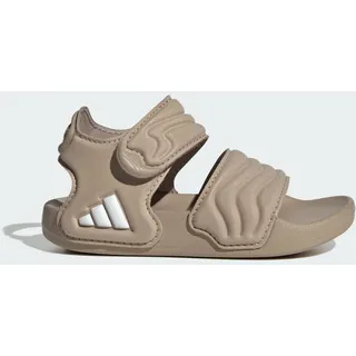 adidas Adilette Sandale 2 Braun/Weiß 24