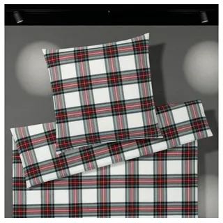 ELEGANTE Westminster kariert Rot 155 x 220 cm + 2 x 80 x 80 cm